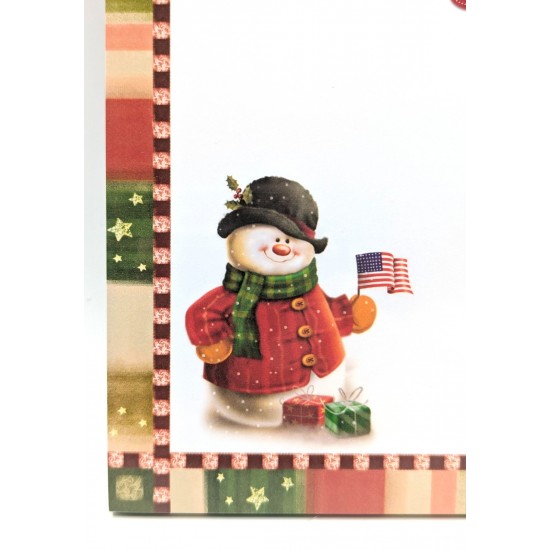 NOS! 80-Sheets Great Paper Christmas Letterhead, 8.5