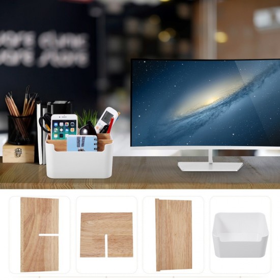 Multipurpose Desk Organizer Desktop Stationery Storage Box Holder