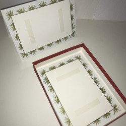Crane Stationery 10 Seasons Greetings Photo Cards Lined Env Gold Foil Palmetto