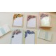 Floral Collection Stationery Paper Writing Set 21 Sheets 22 Envelopes