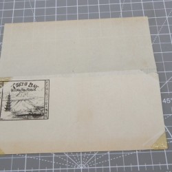 September 1945 WW II Tokyo Bay Occupation Force Stationery Letterhead Paper