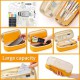 Student Canvas Large Capacity Pencil Case School Zipper Stationery Storage Bags