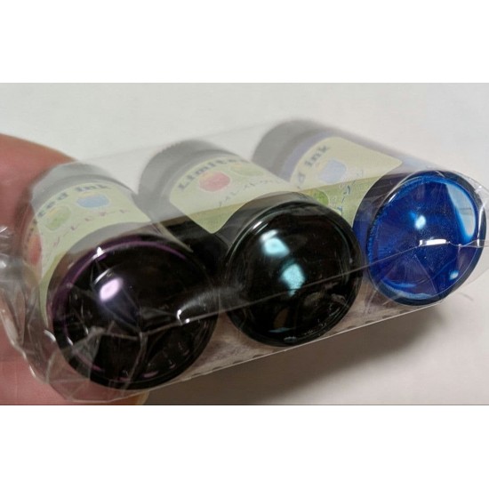 Stationery Women's Ink Coffret, 3 Soda Colors