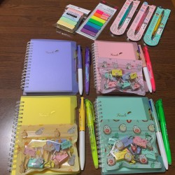 What 20 piece set NEWS member color stationery